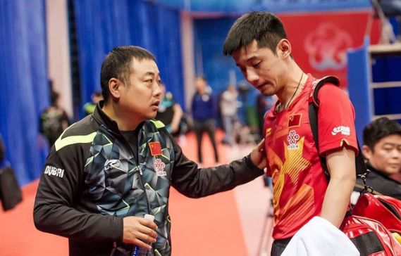 中国乒乓球队绝杀英国乒乓球队，张继科制霸全场